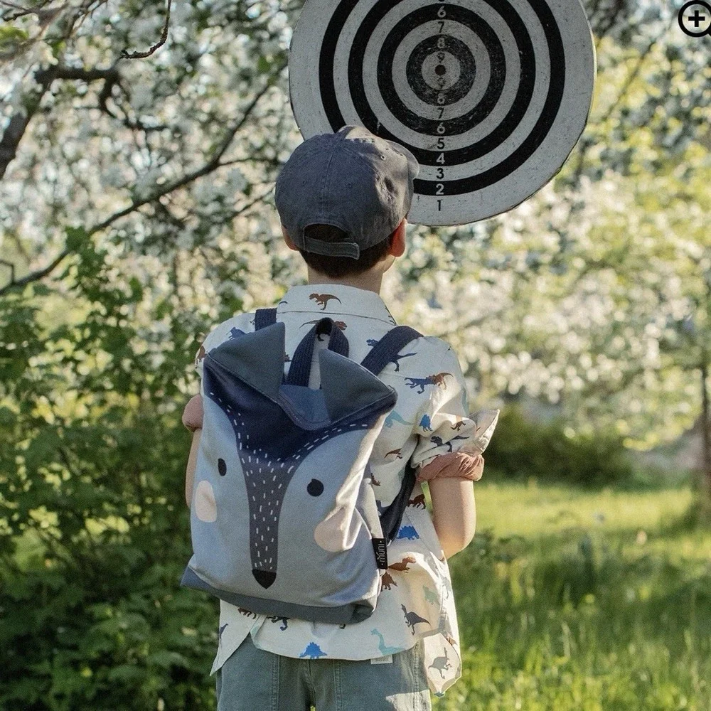 Animal Backpack Wolf Book Bag School Preschool Kids‎ Toddlers Adventure Travel